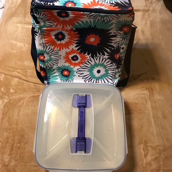 Thirty-one & Lock-n-Lock Other - NEVER USED Thirty-One Insulated Tote + Lock-n-lock